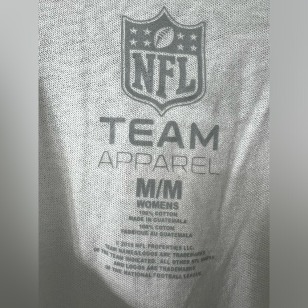 Carolina Panthers Black and White Raglan Shirt - Picture 4 of 7